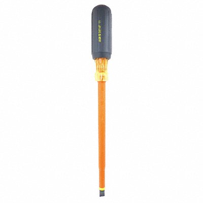 IDEAL 359168 Insulatd Screwdriver Slotted 3/8x8 Rnd