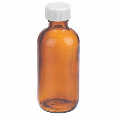 WHEATON W216837 Bottle 94 mm H Amber 39 mm Dia PK24