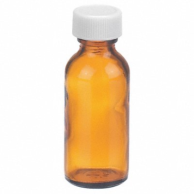 WHEATON W216859 Bottle 79 mm H Amber 31 mm Dia PK432