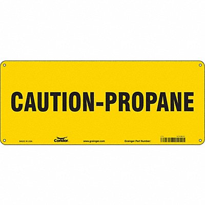 CONDOR 470R01 Safety Sign 7 in x 17 in Polyethylene