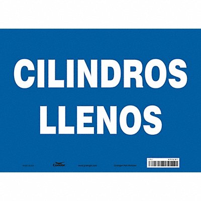 CONDOR 471L97 Safety Sign 10 in x 14 in Vinyl