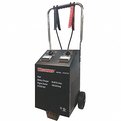 WESTWARD 473X77 Charger For 6/12/24V Battery 12A Input