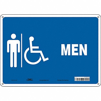 CONDOR 473Z10 Safety Sign 10 in x 14 in Vinyl