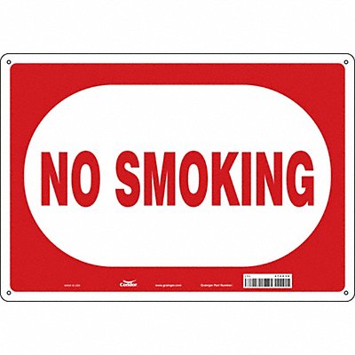 CONDOR 474C36 Safety Sign 10 inx14 in Aluminum