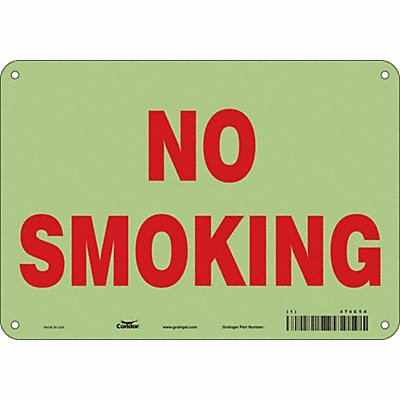 CONDOR 474C54 J7012 Safety Sign 7 inx10 in Polyethylene