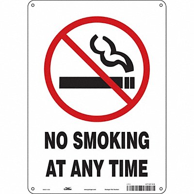 CONDOR 474F36 Safety Sign 14 inx10 in Polyethylene