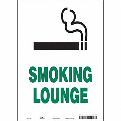 CONDOR 474M70 Safety Sign 14 in x 10 in Vinyl