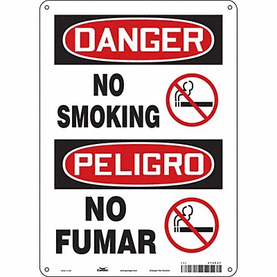 CONDOR 474P47 J6938 Safety Sign 14 inx10 in Vinyl