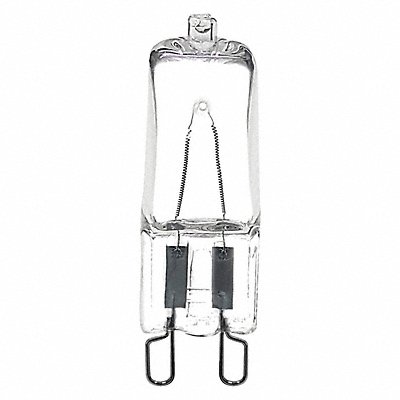 GRAINGER Q25G91PK Halogen 25 W T4 2-Pin (G9)