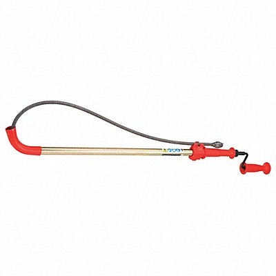 RIDGID K6P Closet Auger 1/2 Dia x 6 ft L Cable