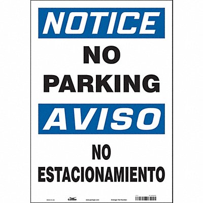 CONDOR 478D05 Safety Sign 20 inx14 in Vinyl