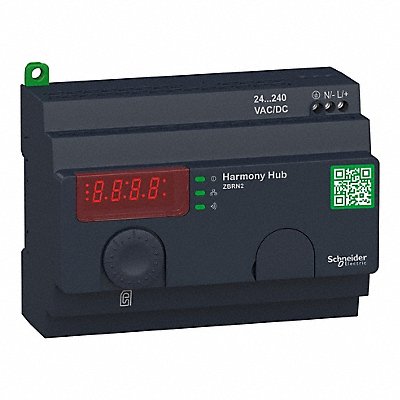 SCHNEIDER ELECTRIC ZBRN2 HubWireless 60mm Plastic Black Green