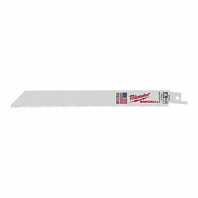 MILWAUKEE 48008093 Reciprocating Saw Blade L 8 TPI 8/12 PK25