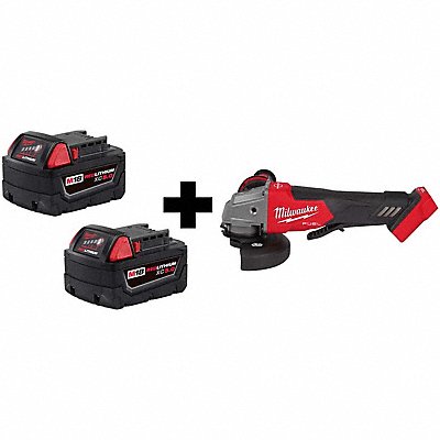 MILWAUKEE 48111900000000 Cordless Angle Grinder Kit 5.5 lb