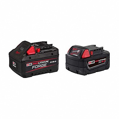 MILWAUKEE 4.81118814811185E+15 M18 FORGE XC8.0 Battery + XC5.0 Battery
