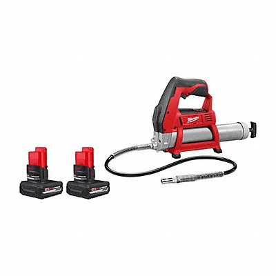 MILWAUKEE 4.81124504811245E+21 M12 HO XC5.0 Battery 2PK +M12 Grease Gun