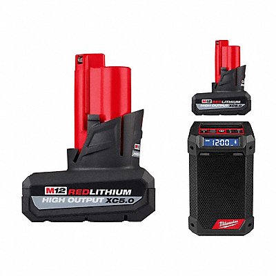 MILWAUKEE 4.81124504811245E+21 M12 XC5.0 Battery(2) + M12 Radio/Charger
