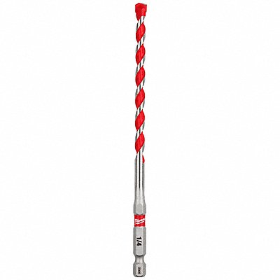 MILWAUKEE 48209011 1/4x4x6 Shockwave Carb Hammer Drill Bit