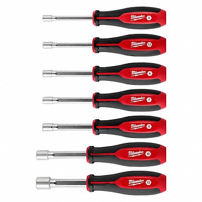 MILWAUKEE 48222548 Nut Driver Set PP Handle 7 pcs