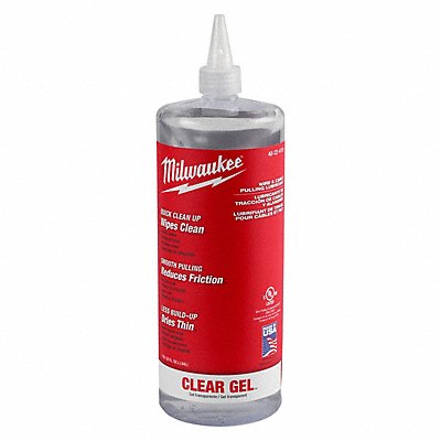 MILWAUKEE 48224135 Wire/Cable Pulling Gel Lubricant 1 qt