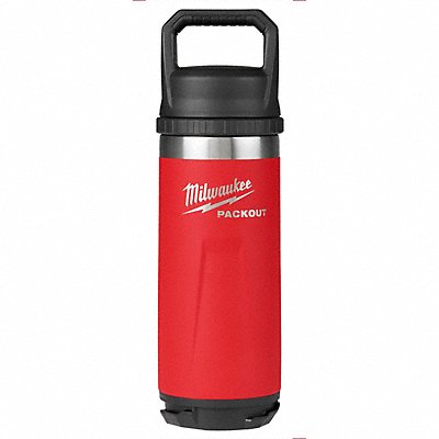 MILWAUKEE 48228382R Insulated Bottle SS 18 oz CAP Black