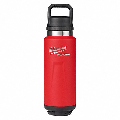 MILWAUKEE 48228397R Insulated Bottle SS 36 oz CAP Black