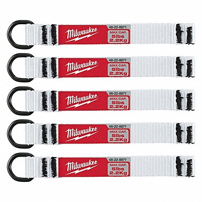 MILWAUKEE 48228871 D-Ring Web Attachment PK5