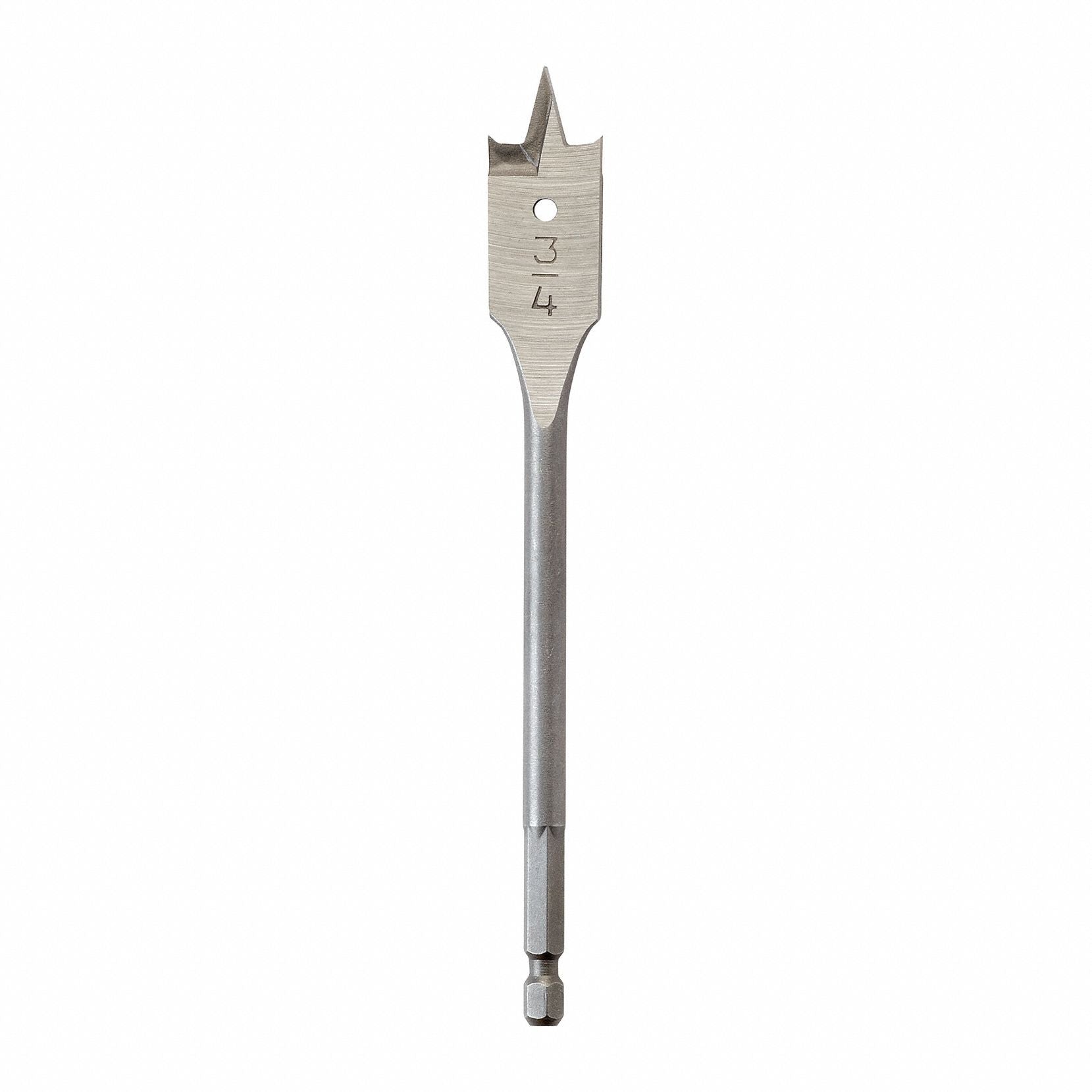 MILWAUKEE 48270751 Flat Boring Bit Carbon Steel 3/4 x6