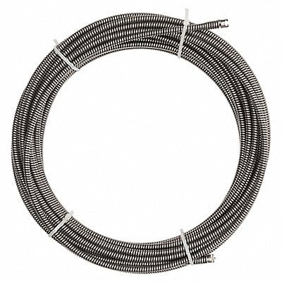 MILWAUKEE 48532777 Drain Cleaning Cable 3/8 in Dia 100 ft L