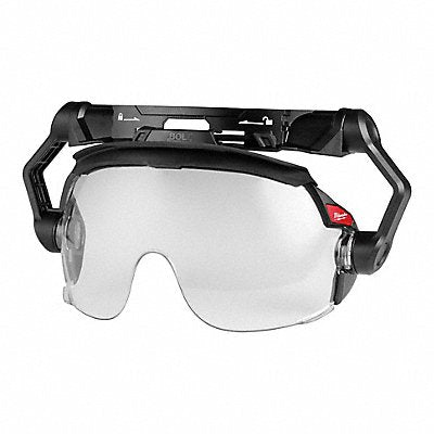 MILWAUKEE 48731412 Hard Hat Visor 6 H Clear Polycarbonate