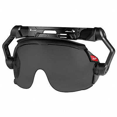 MILWAUKEE 48731417 Hard Hat Visor 6 H Tinted Polycarbonate