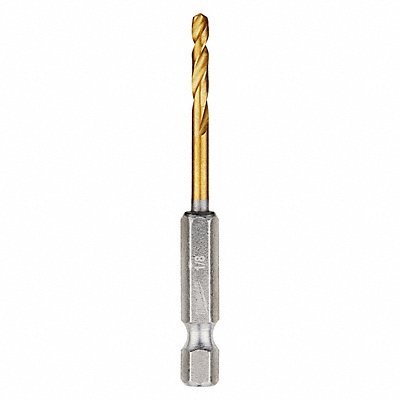 MILWAUKEE 48894605 Hex Shank Drill 1/8 HSS PK2