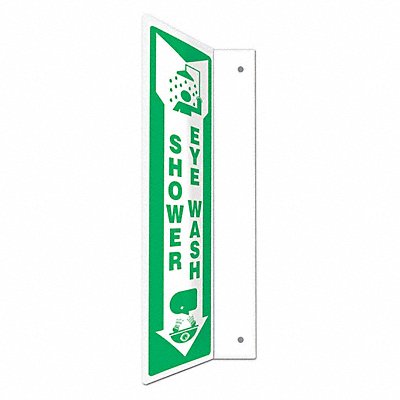 CONDOR 480W39 Safety Sign 18 in x 4 in PETG