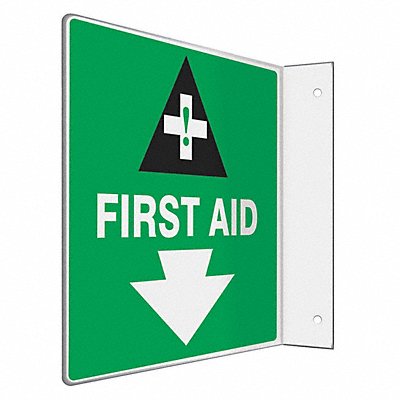 CONDOR 480W53 Safety Sign 8 in x 8 in PETG