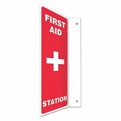 CONDOR 480W58 Safety Sign 12 in x 4 in PETG