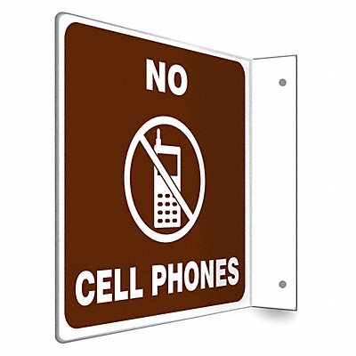 CONDOR 480W67 Safety Sign 8 in x 8 in PETG