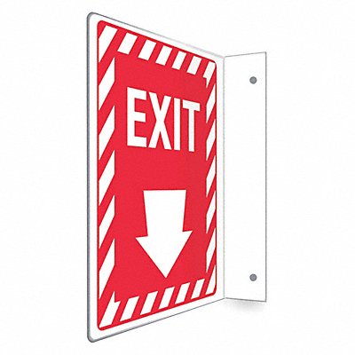 CONDOR 480W82 Safety Sign 12 inx9 in PETG