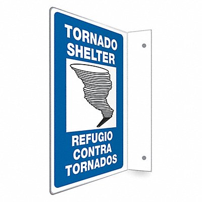 CONDOR 480X08 Safety Sign 12 in x 9 in PETG