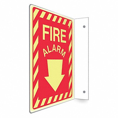 CONDOR 480X22 Safety Sign 12 inx9 in PETG