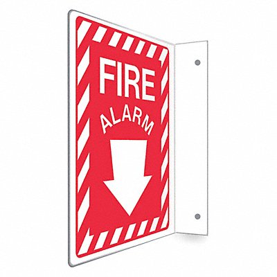 CONDOR 480X23 Safety Sign 12 in x 9 in PETG