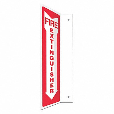 CONDOR 480X43 Safety Sign 18 in x 4 in PETG