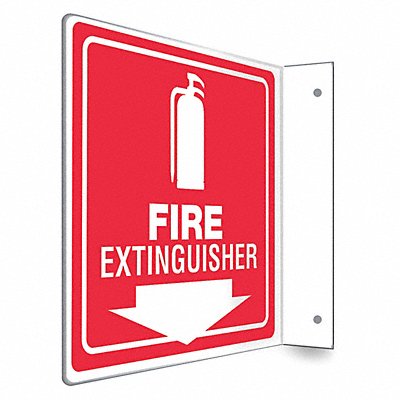 CONDOR 480X53 Safety Sign 8 in x 8 in PETG