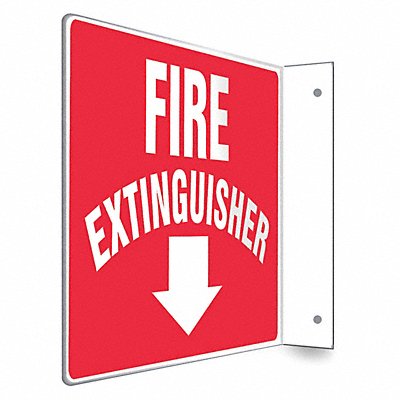 CONDOR 480X57 Safety Sign 8 in x 12 in PETG