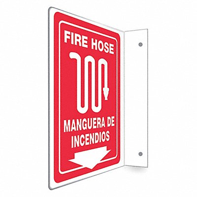 CONDOR 480X72 Safety Sign 12 in x 9 in PETG