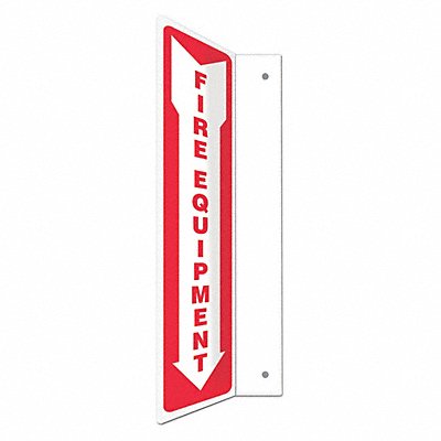 CONDOR 480X79 Safety Sign 18 in x 4 in PETG