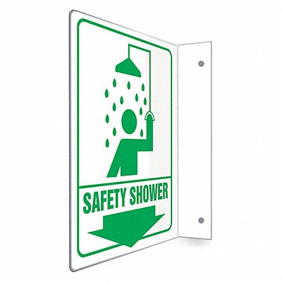 CONDOR 480Y04 Safety Sign 12 in x 9 in PETG