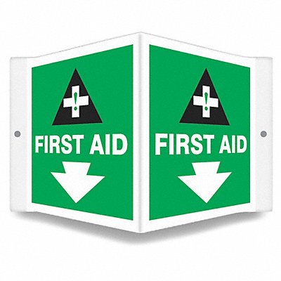 CONDOR 480Y34 Safety Sign 6 in x 8 1/2 in PETG