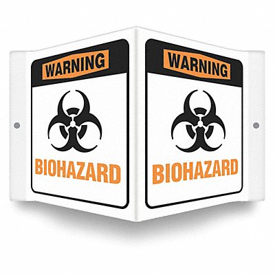 CONDOR 480Y47 Safety Sign 6in x 8.5in PETG