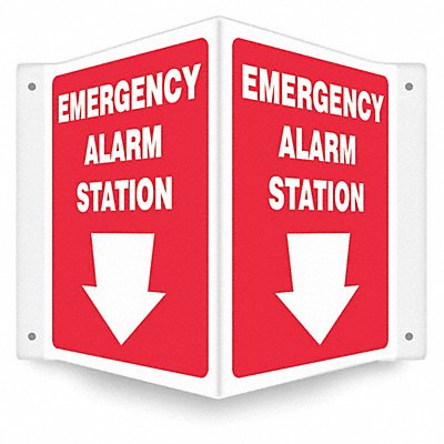 CONDOR 480Z03 Safety Sign 12 in x 14 in PETG