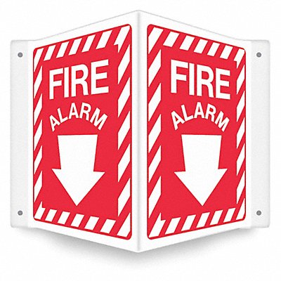 CONDOR 480Z05 Safety Sign 12 in x 14 in PETG